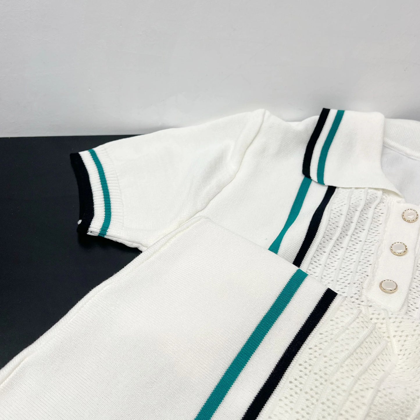 YuooMuoo Chic Mode Sexy Paquet Hanches Mini Robe Tricotée Été 2025 Vintage Col Rabattu Robe De Soirée À Volants Streetwear