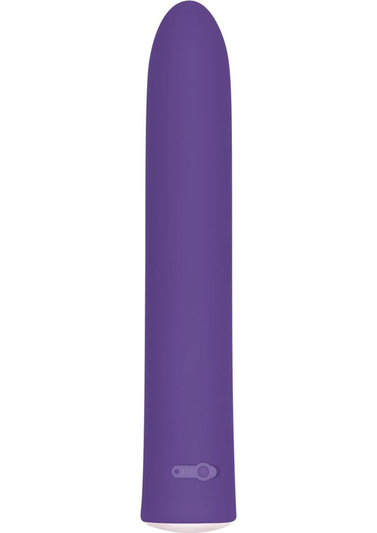 Evolved 7 Function Rechargeable Slim Design Vibrator – Purple