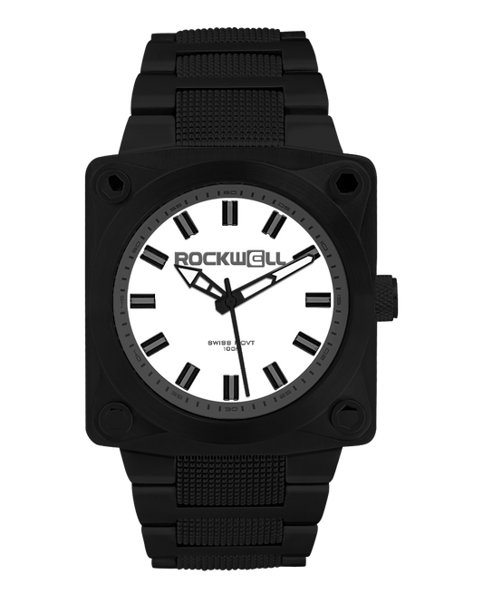 747 (Black/White) Watch