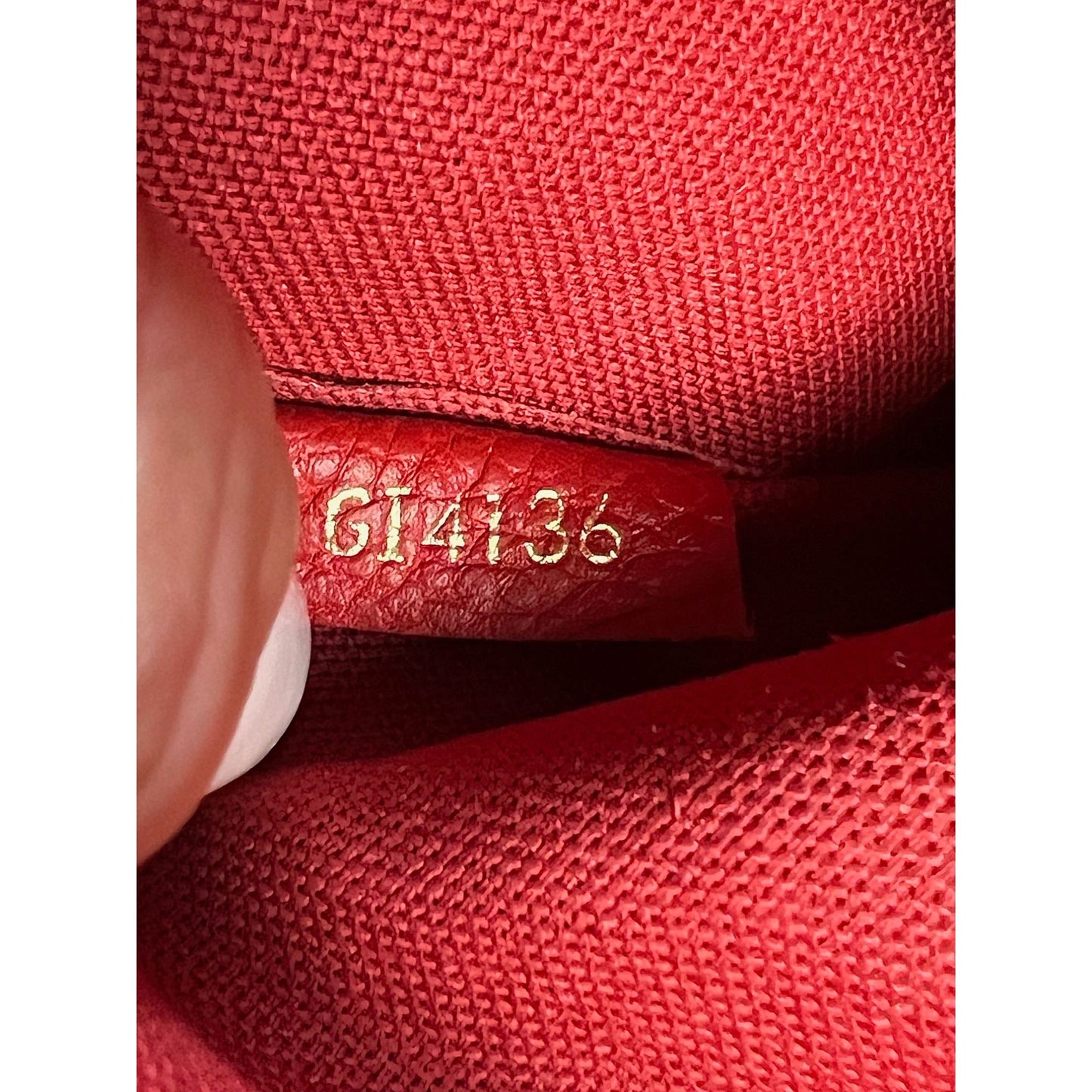 LOUIS VUITTON Pallas Monogram Clutch Cherry Crossbody