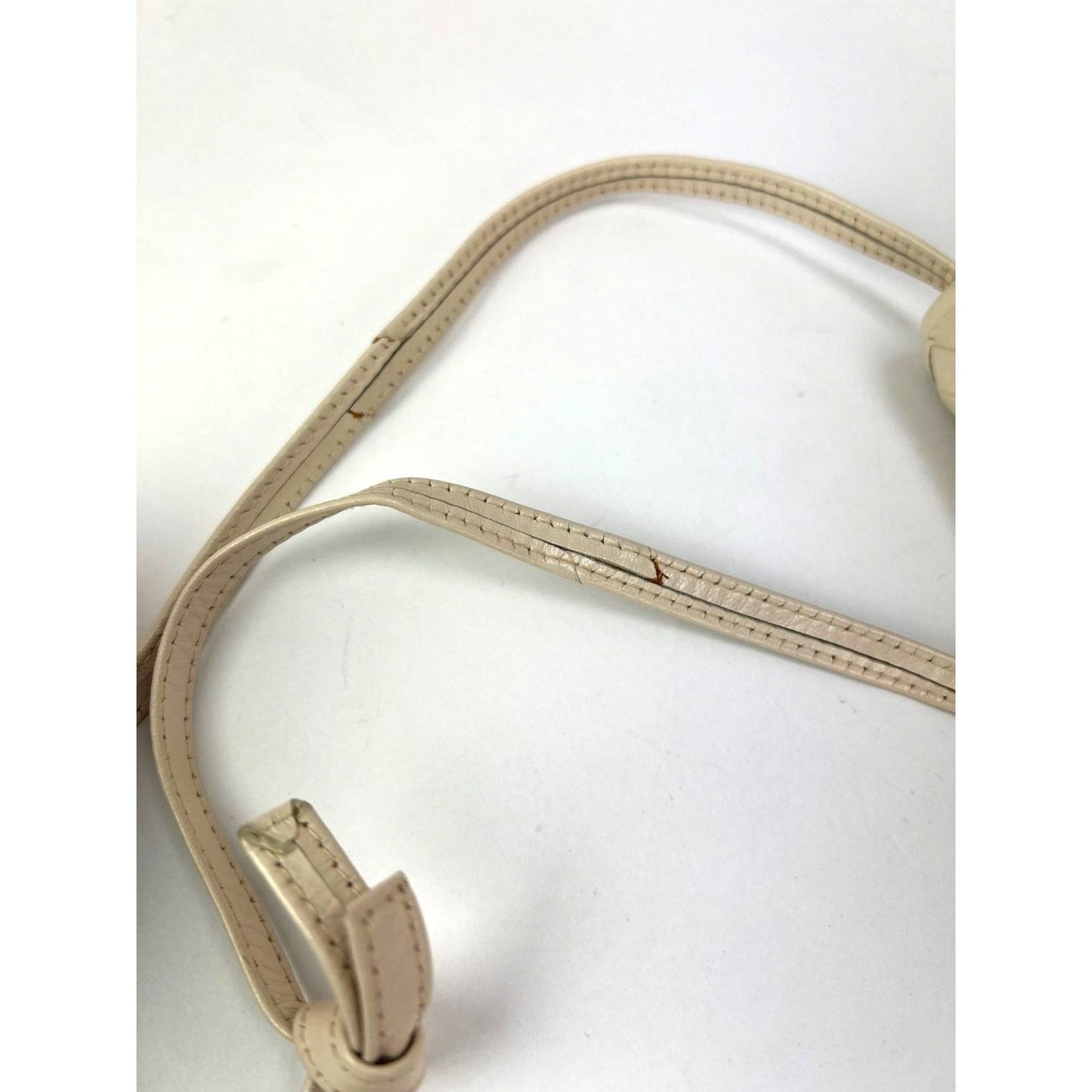 Bottega Veneta Intreciato white leather Shoulder Clutch Bag