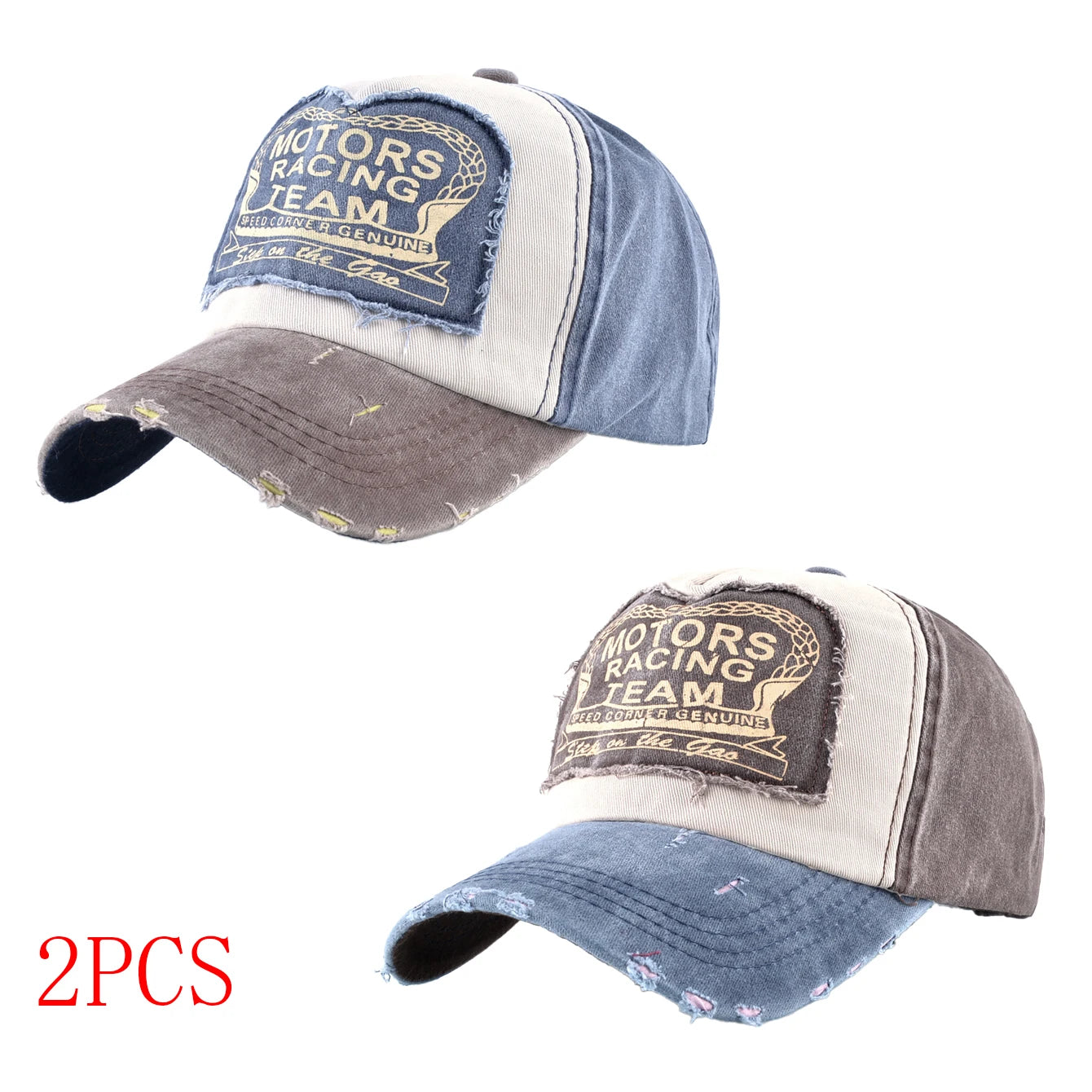 Vintage Washed Denim Baseball Cap For Men And Women Snapback Trucker Hat With Letter Patch Spring Autumn Unisex Hip Hop Cap