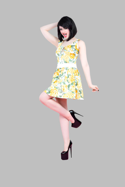 8015 Carnation Mini Dress