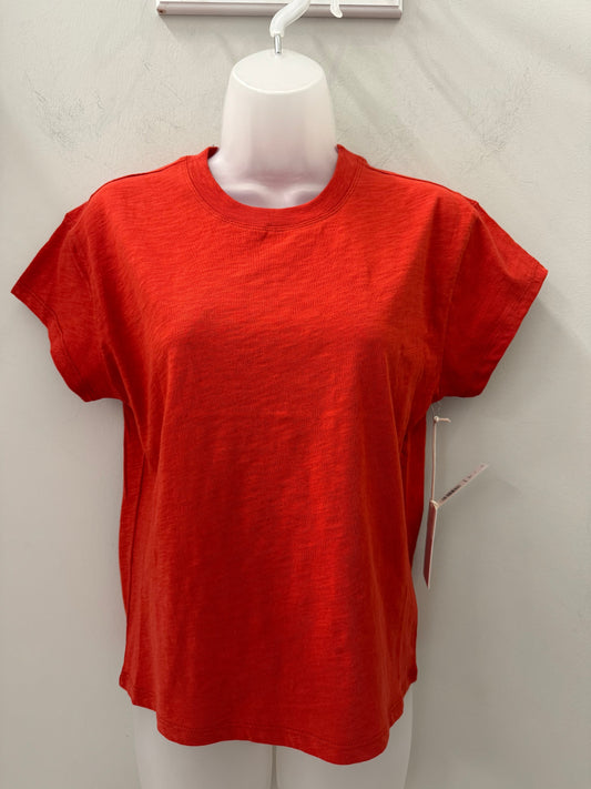 Modern Slub Tee Cabana Red