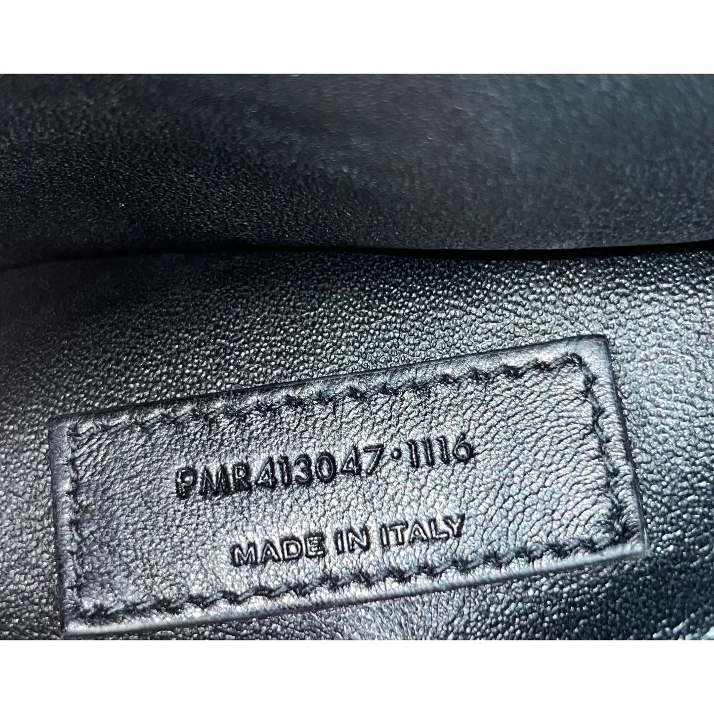 Saint Laurent Sac De Jour Embellished Patches Baby Black Leather Shoulder Bag