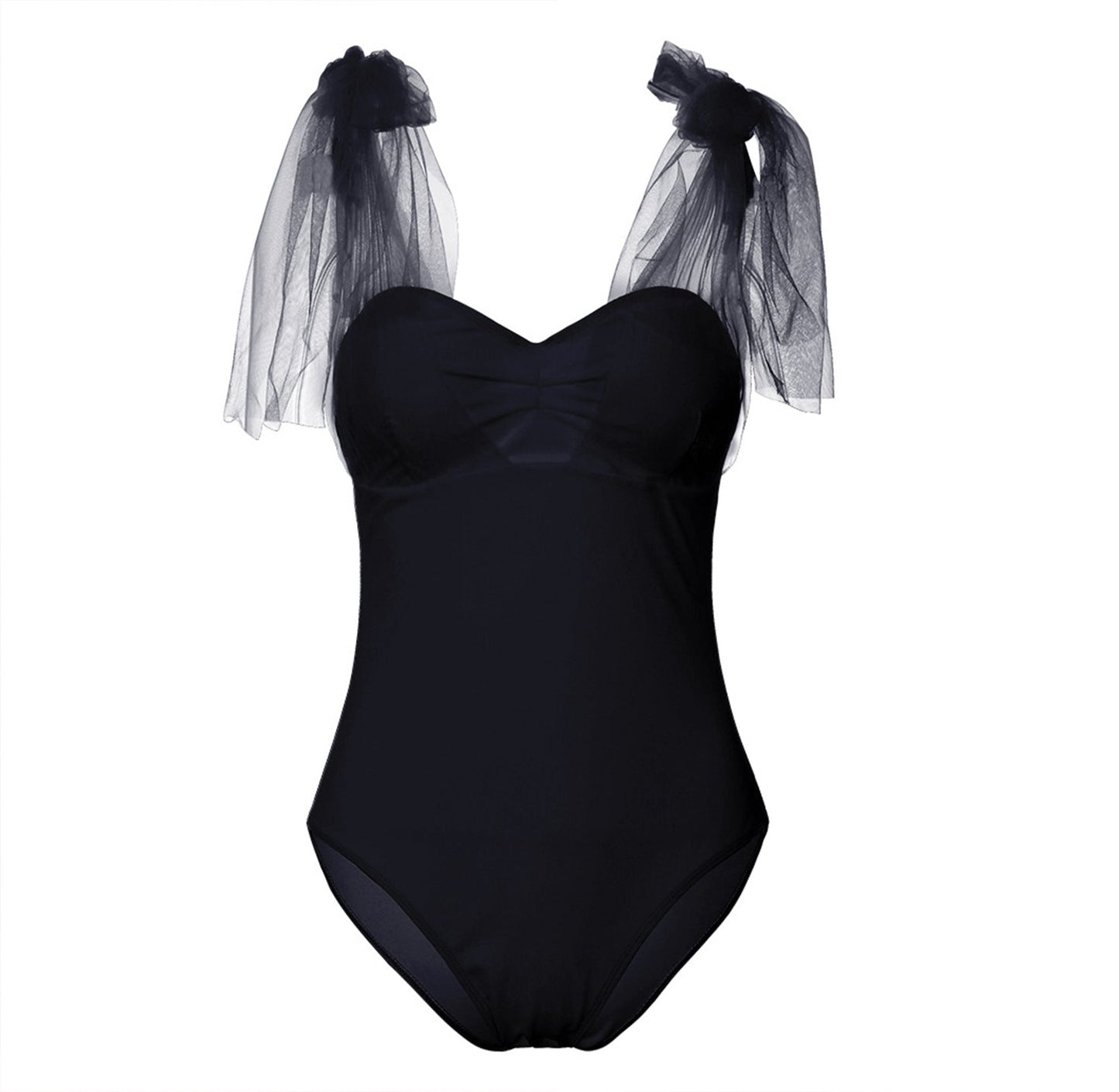 Creative Swimsuit Mesh Bandage Swimsuit Women Women Clothing