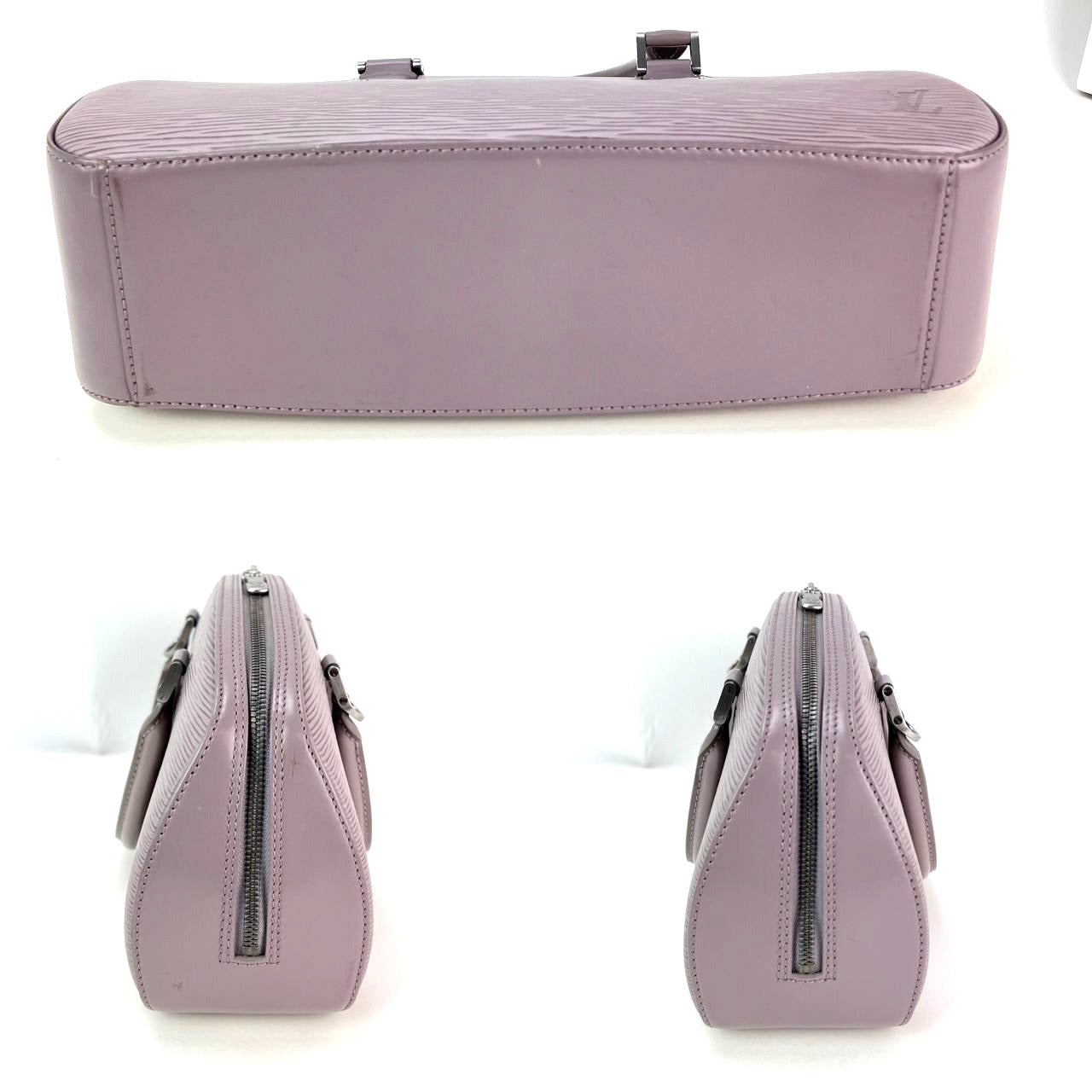 LOUIS VUITTON Epi Jasmin Grey Leather Hand Bag