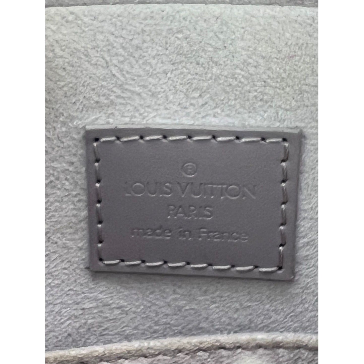 LOUIS VUITTON Epi Jasmin Grey Leather Hand Bag