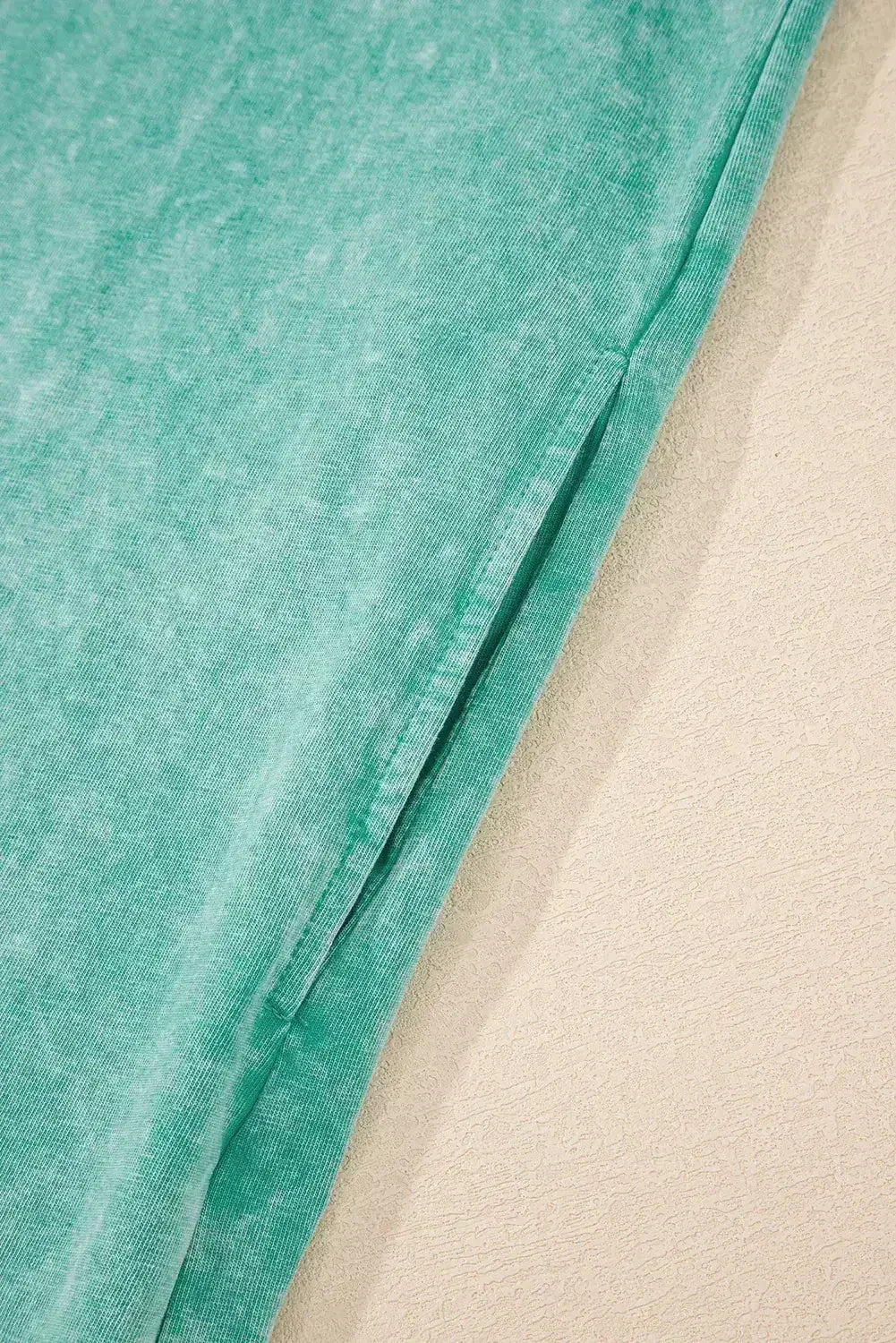 Beau Blue Mineral Wash Pocket Tank Mini Dress