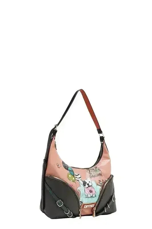 Nicole Lee Eco-Leather Shoulder Bag - 2 Pockets | Femstylo