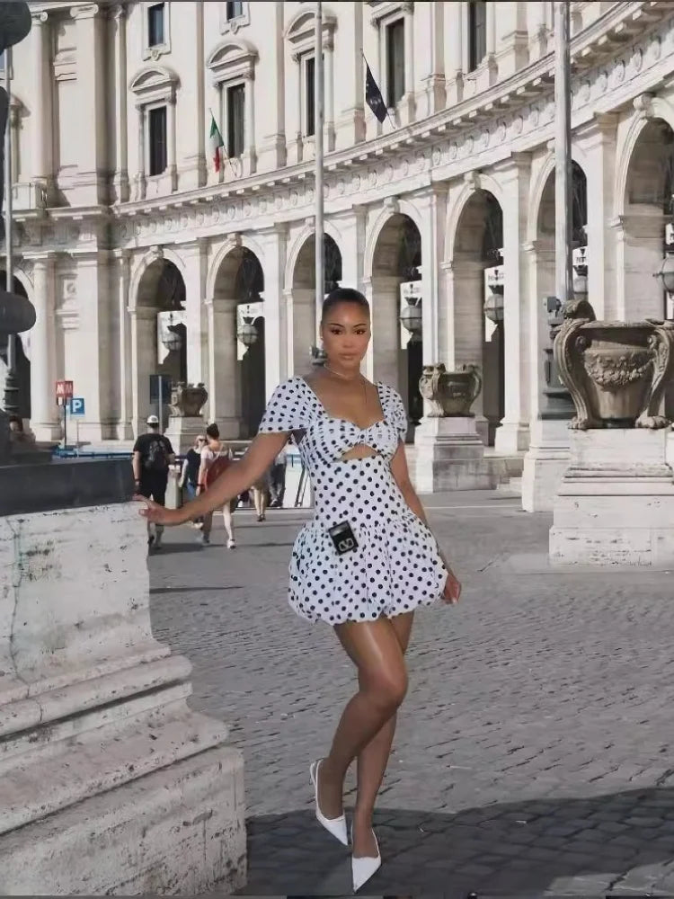Robes Wmstar pour femmes, vente en gros, mini-robes à pois, tenues de club sexy, extensibles, streetwear, mini-robes, livraison directe, nouveauté 