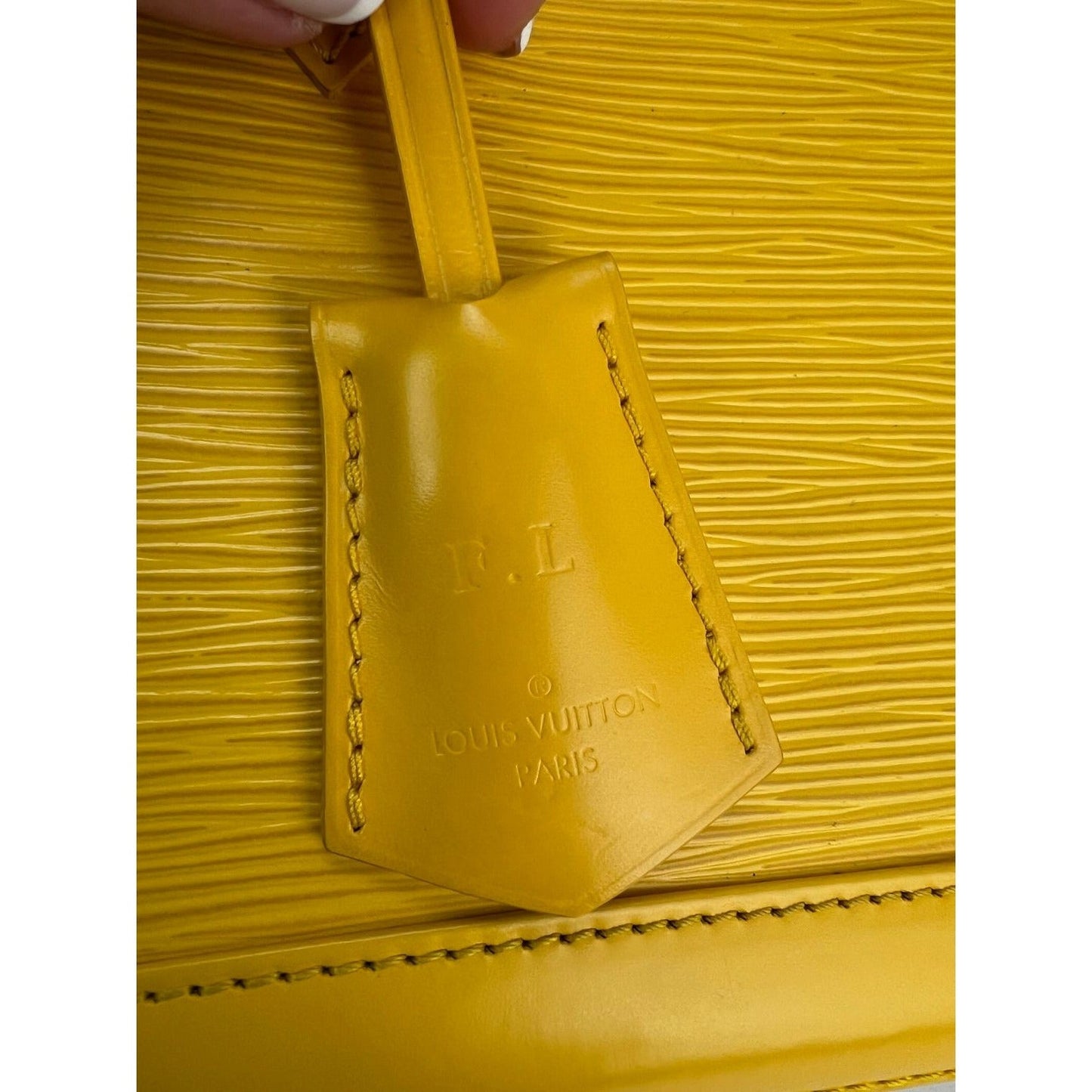 Sac à bandoulière LOUIS VUITTON Alma BB en cuir épi