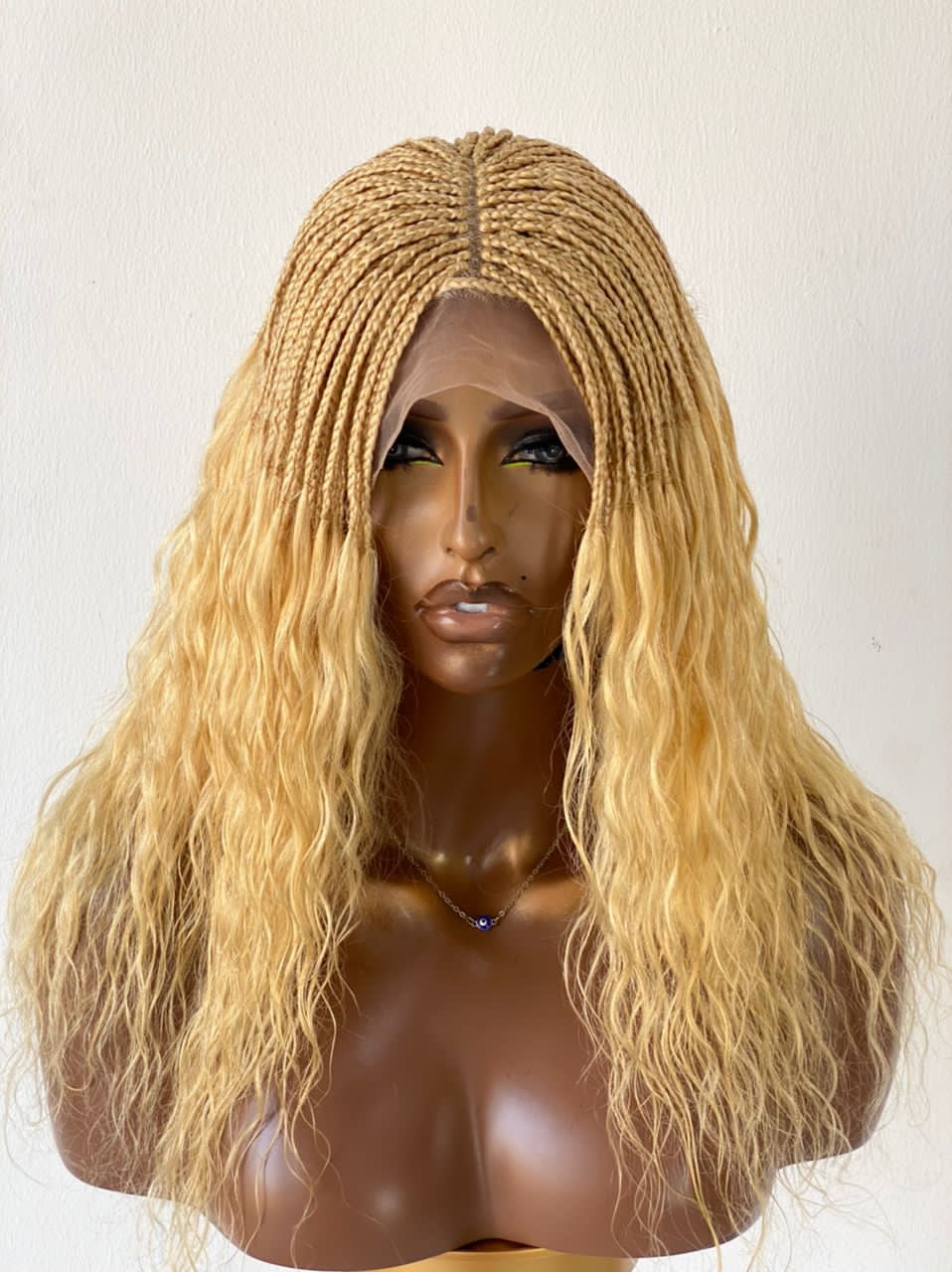 100% Human Hair Deep Wave Wig "HD Full Lace" (Blondiva)