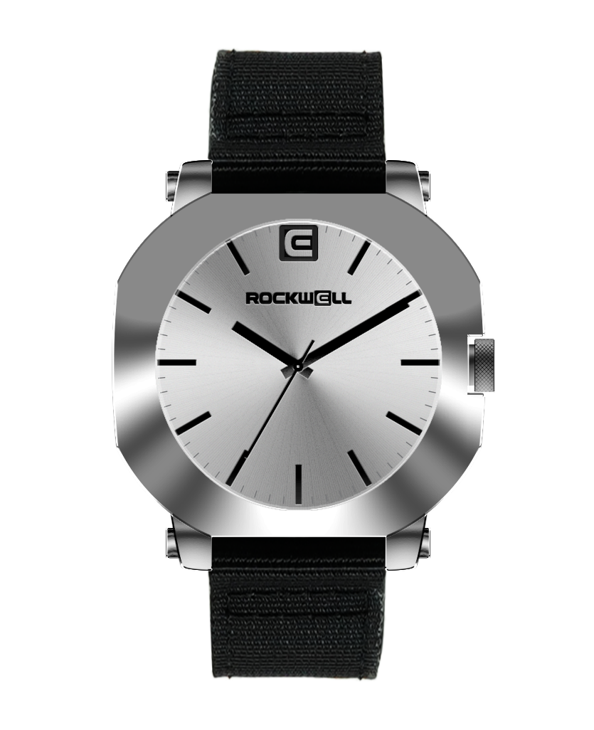 Apex (Silver/Black) Watch