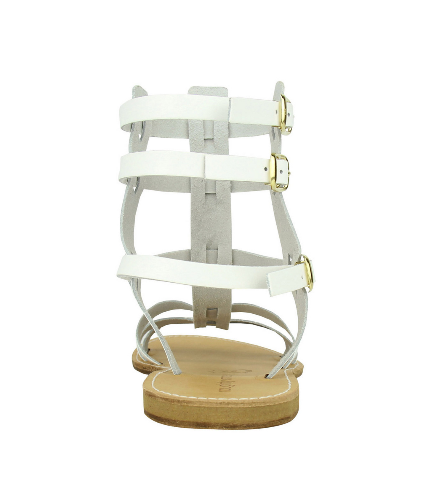 Sandales en cuir Argos blanches