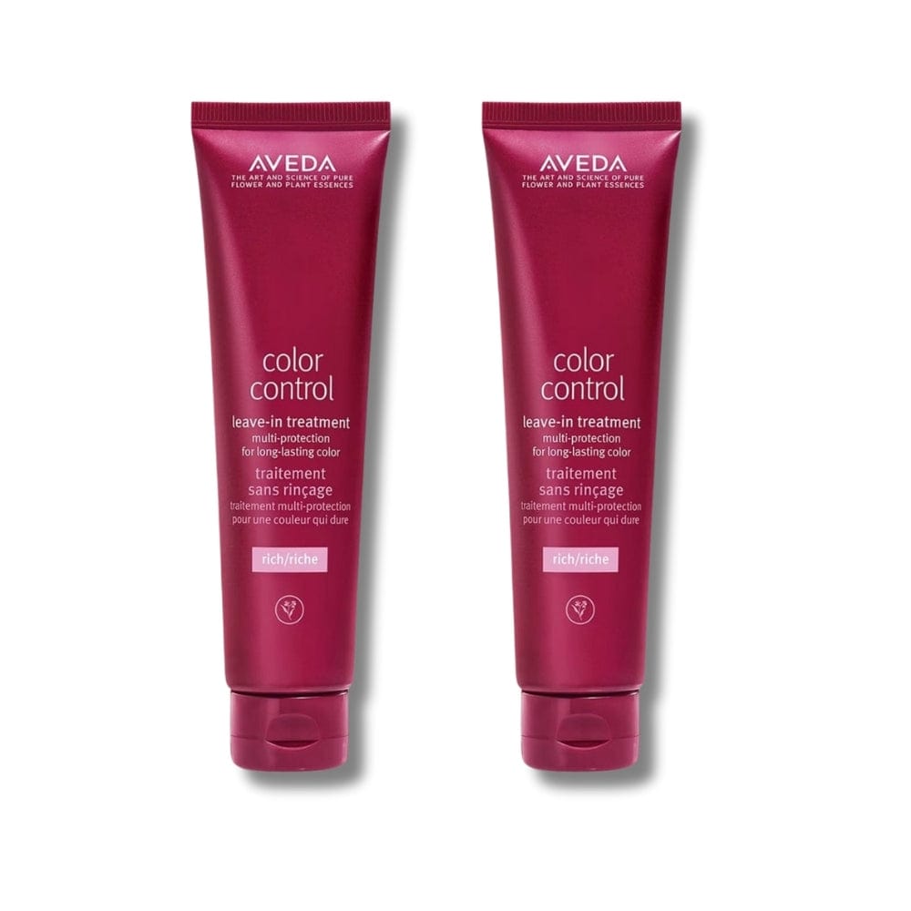 Aveda Color Control Leave In Treatment Après-shampoing riche sans rinçage pour cheveux colorés 100 ml - Lot de 2