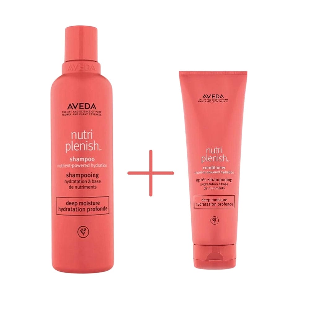 Aveda Nutriplenish Shampoo Deep Moisture 250 ml &  Nutriplenish Deep Moisture Conditioner 250 ml