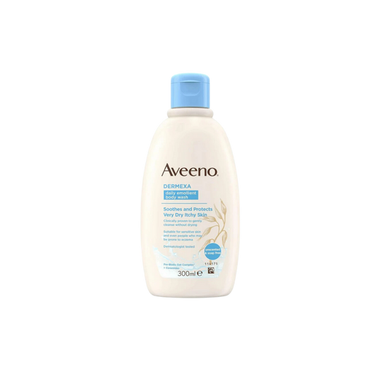 Aveeno Dermexa Daily Emollient Body Wash Gel 300ml