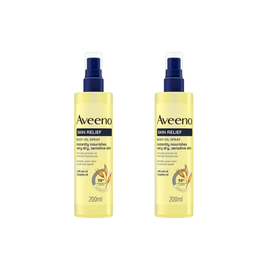 Aveeno Skin Relief Body Oil 200 ml -2 Pack