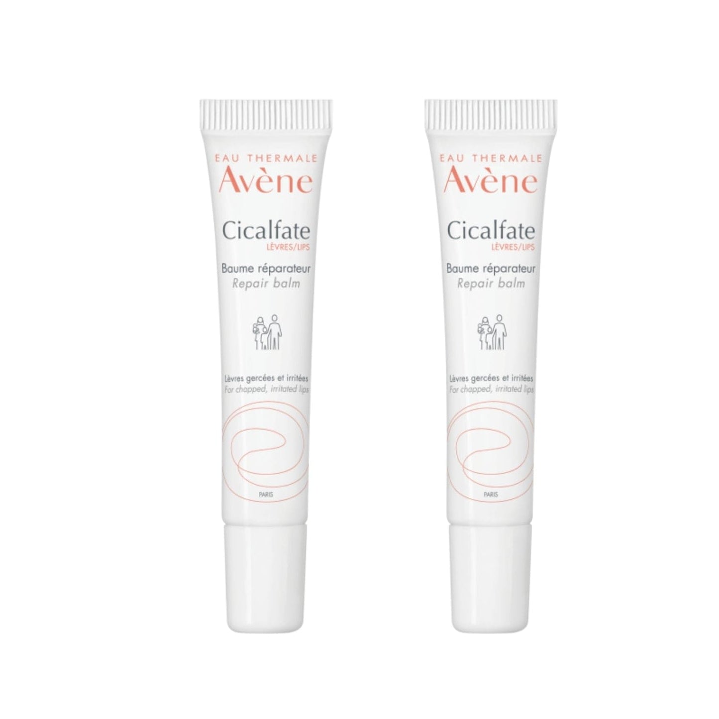 Avene Cicalfate Baume Levres 10 ml -2 Pack