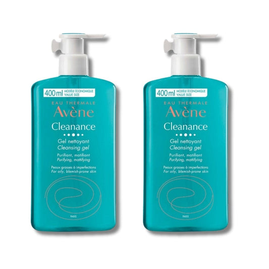 Avène Cleanance Gel Nettoyant Visage et Corps 400 ml - Lot de 2