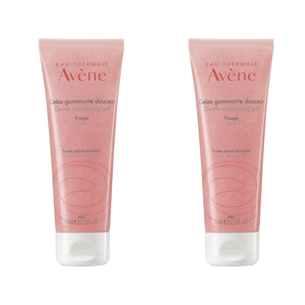 Avene Gentle Exfoliating Gel 75 ml -2 Pack
