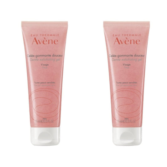 Avene Gentle Exfoliating Gel 75 ml -2 Pack