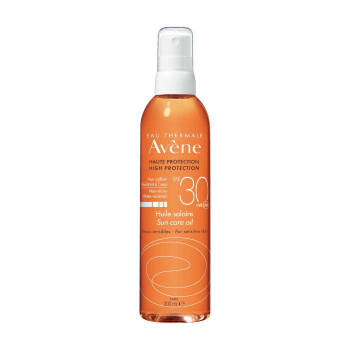 Avène Huile Solaire Huile de soin solaire Spf 30 200 ml Huile de bronzage