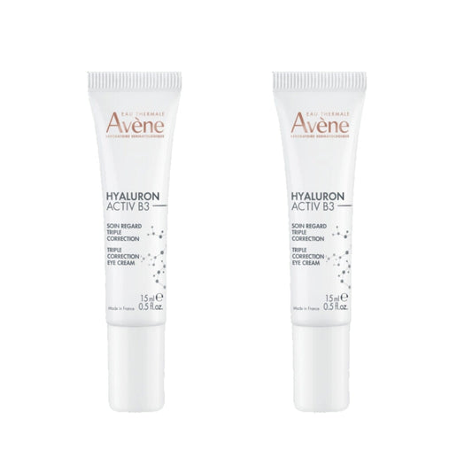 Avene Hyaluron Activ B3 Eye Contour Cream 15 ml -2 Pack