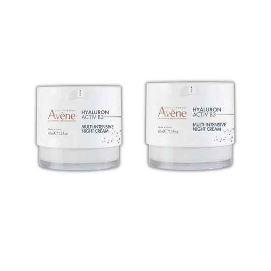 Avene Hyaluron Activ B3 Night Cream 40 ml -2 Pack