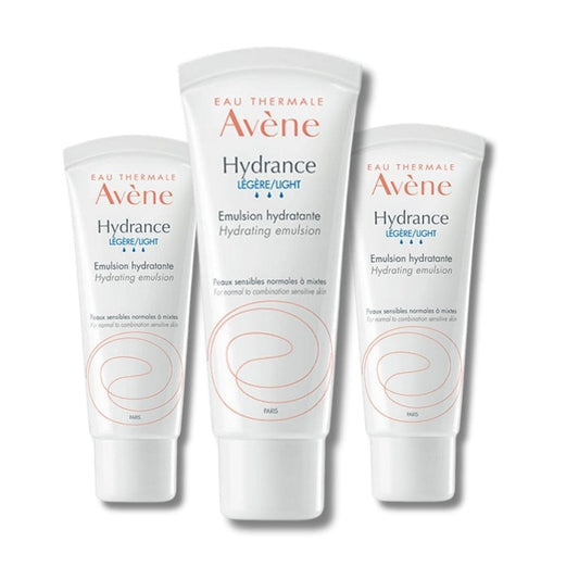 Avene Hydrance Legere Light Moisturising Emulsion 40 ml -3 Pack