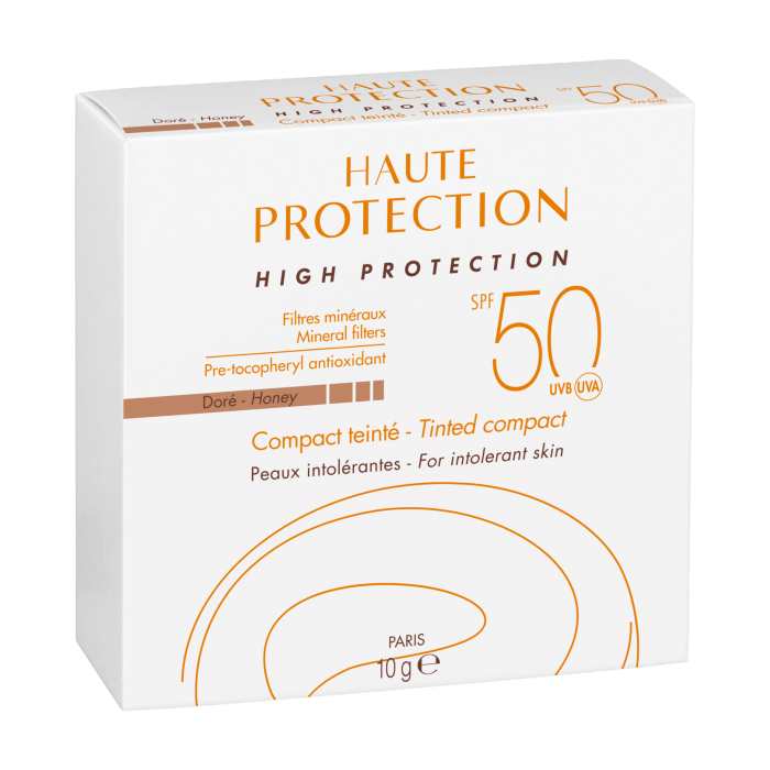 Avene Tinted Compact Dore Spf 50 10 gr Tinted Sunscreen -2 Pack