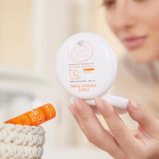 Avene Tinted Compact Dore Spf 50 10 gr Tinted Sunscreen -2 Pack