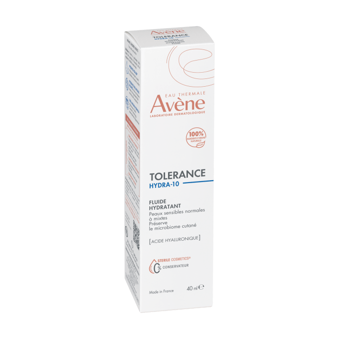 Avène Tolerance Hydra-10 Crème Fluide Hydratante 40 ml - Lot de 2