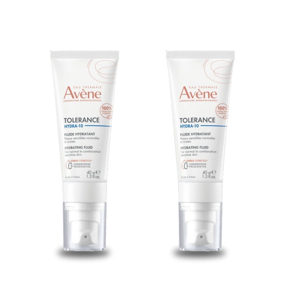 Avène Tolerance Hydra-10 Crème Fluide Hydratante 40 ml - Lot de 2