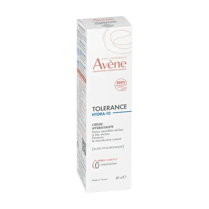 Avene Tolerance Hydra-10 Moisturizing Cream 40 ml -2 Pack