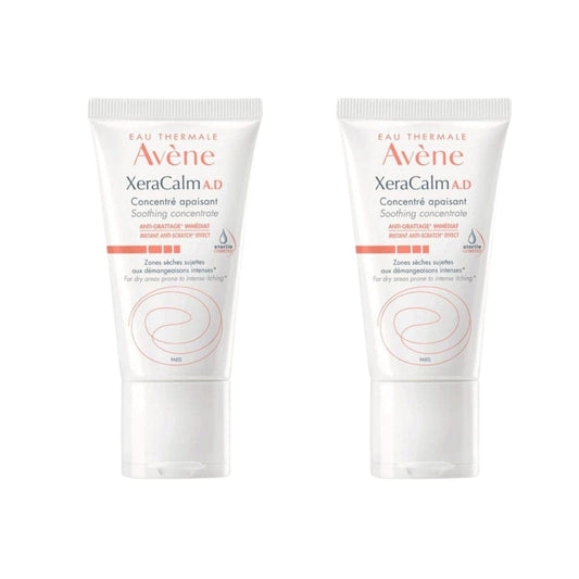 Avene XeraCalm AD Soothing Concentrate Moisturizing Cream 50 ml -2 Pack