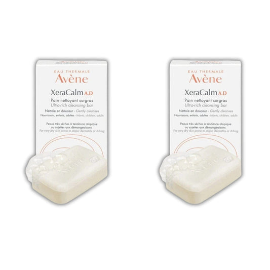Lot de 2 savons nettoyants ultra-riches Avène XeraCalm AD 100 g