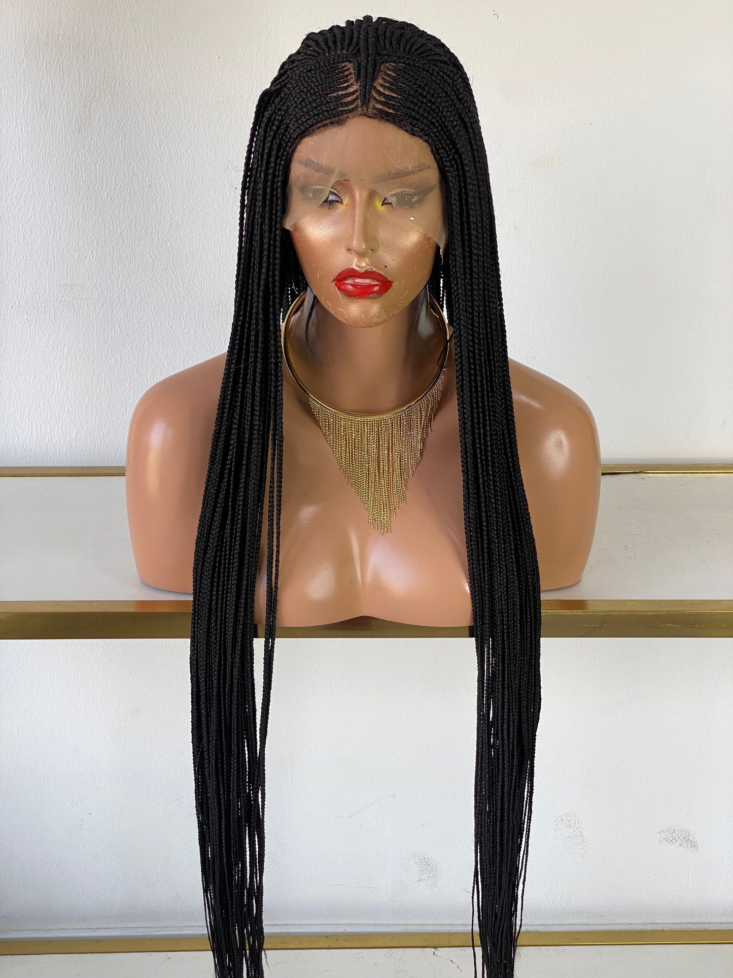 Ready To Ship - Tribal Cornrow Frontal Lace Wig