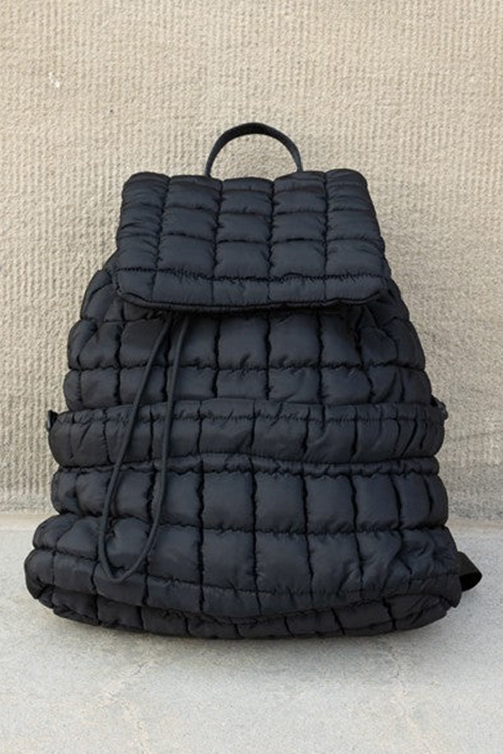 Natalie Quilted Puffer Backpack