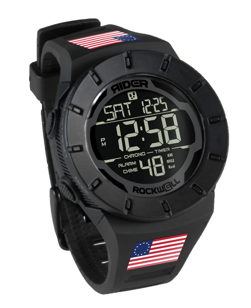 Coliseum Fit™ Forum - Betsy Ross Edition (Phantom Black) Watch