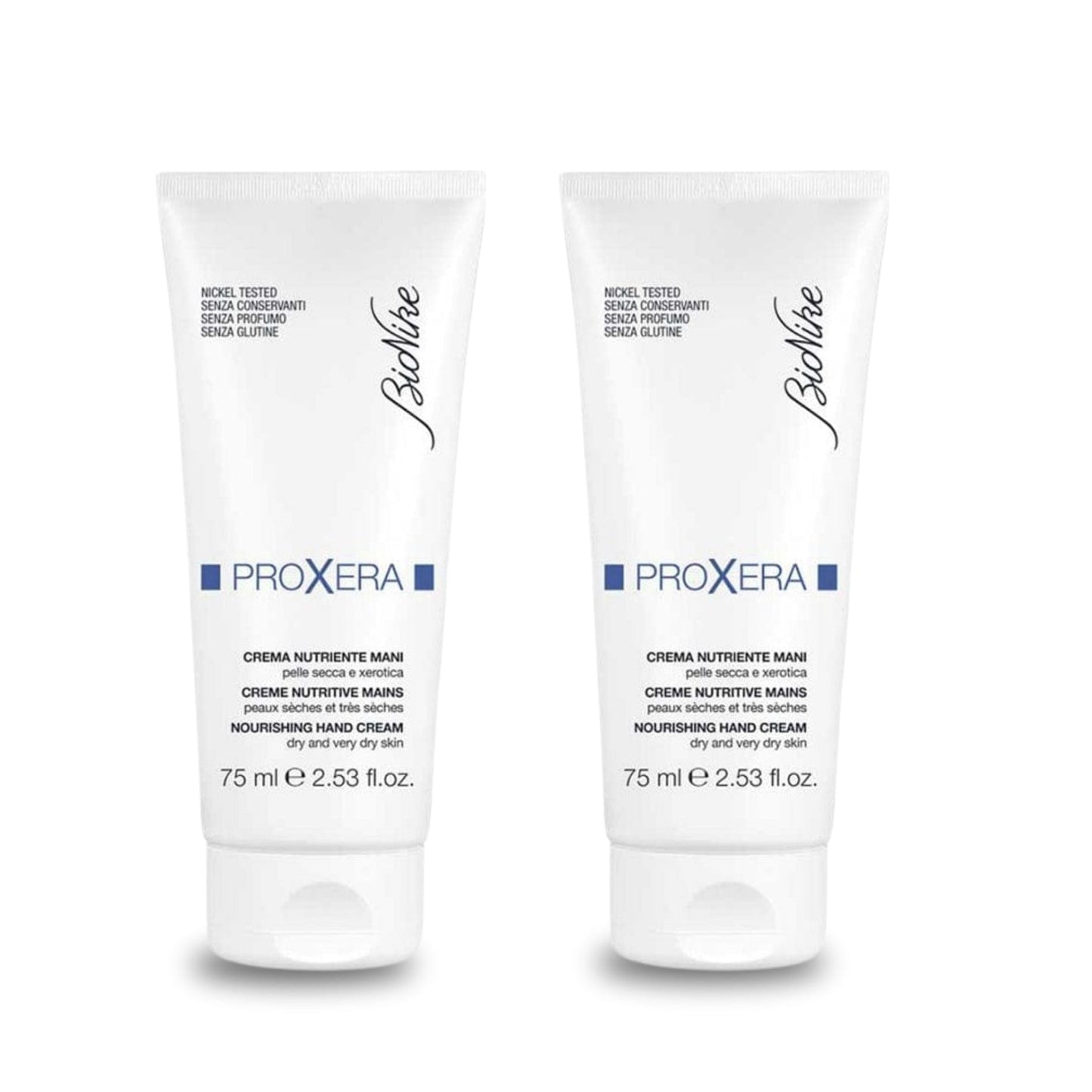 BioNike Proxera Nourishing and Softening Hand Cream 75ml -2 Pack