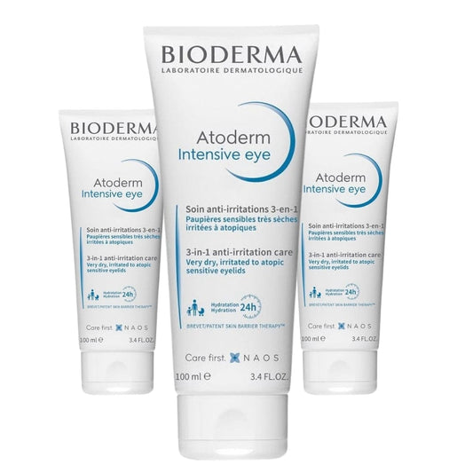 Bioderma Atoderm Intensive Eye Contour Cream 100 ml -3 Pack
