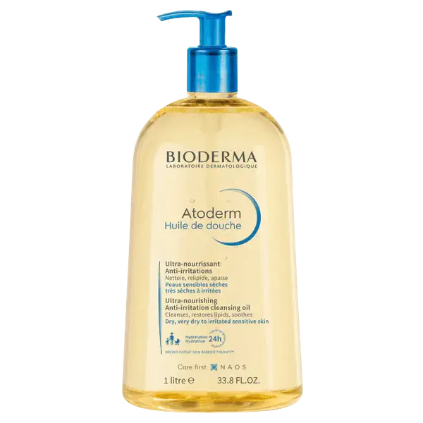 Huile de douche Bioderma Atoderm 1 Lt