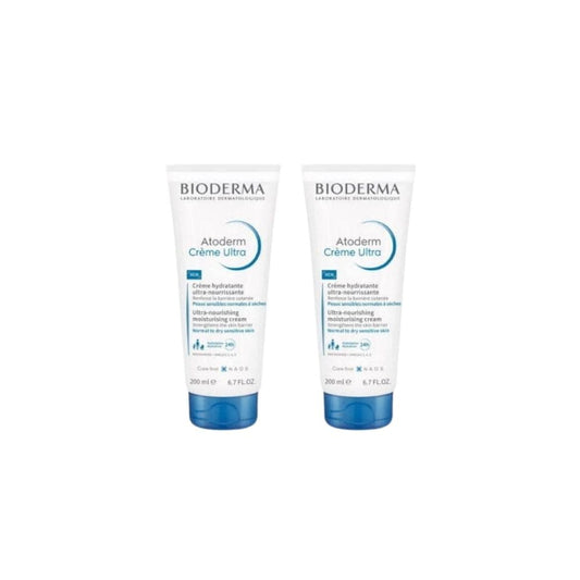 Bioderma Atoderm Crème Ultra Hydratante 200 ml Lot de 2