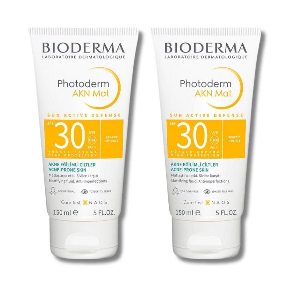 Bioderma Photoderm AKN Mat SPF30 150 ml - Lot de 2