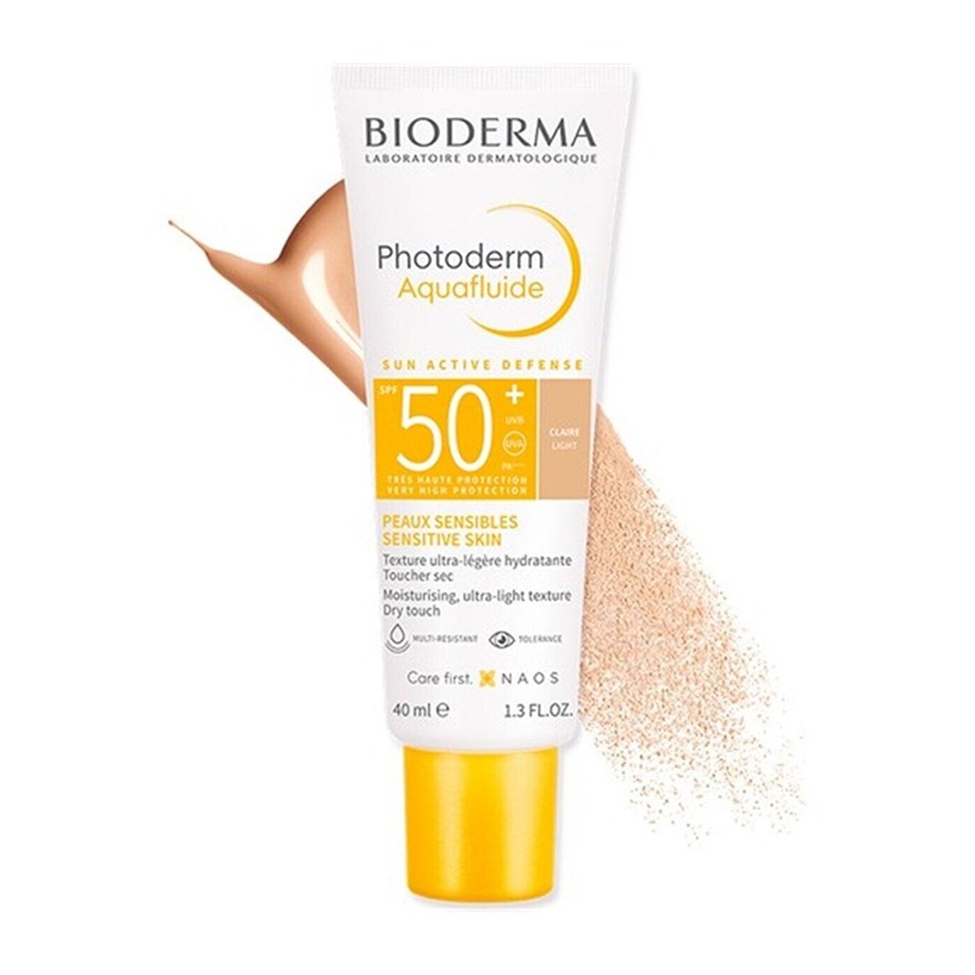 Bioderma Photoderm SPF 50+ Aquafluide Tinted Sunscreen 40 ml - Light