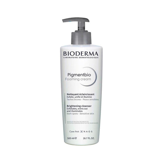 Bioderma Pigmentbio Foaming Cream - Crème Nettoyante Exfoliante 500 ml