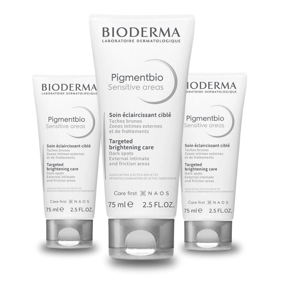 Bioderma Pigmentbio Sensitive Area Whitening Cream 75 ml -3 Pack