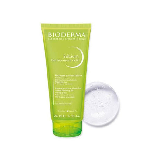 Bioderma Sébium Active Gel Nettoyant Purifiant Intensif 200 ml